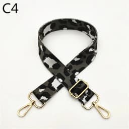 1Pc Deepeel 38mm Women Jacquard Bag Belts Leopard Shoulder Crossbody Straps Adjustable Webbing Strap DIY Bags Accessories