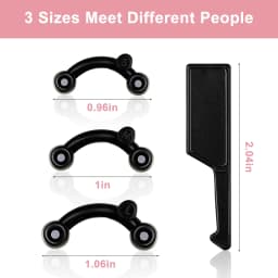 2 Sets Nose Up Lifting Nose Shaper Lifter Nose Slimmer Nose Corrector Nose Bridge Straightener Beauty Tool 3 Size Pain Free