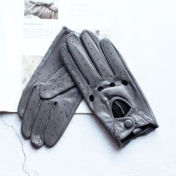 Women's Single-Layer Unlined Thin Driving Leather Gloves Hollow Style Outdoor Cycling Driver Gloves Free Shipping
