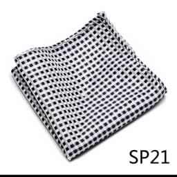 High Grade 2023 New Style Hot sale Silk Handkerchief Black Suit Accessories Solid Men Abraham Lincoln's birthday Pocket Square