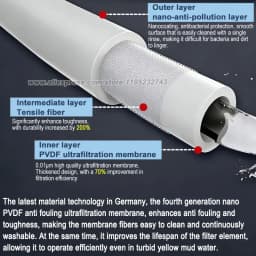 1500L-2500L Large Water Volume for Direct Drinking Stainless Steel Household House Kitchen Tap Water Filter