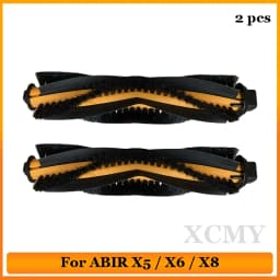 For ABIR X5 X6 X8 Genio Navi N600 Robotic Vacuum Cleaner Replacement Parts 3-Arm Main Side Brush Hepa Filter Spare Parts