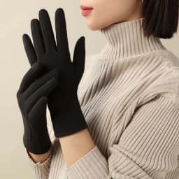 Autumn Winter Warm Plus Velvet Thicken Windproof Cold Proof Touch Screen Gloves For Women's Outdoor Sports Driving Mittens