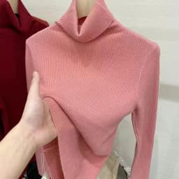 Classic Women's Turtleneck Sweaters Warm Pullover Basic Slim Korean Casual Fall Winter Elegant Knitted Tops All Match Jumper