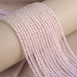 125 Pieces Spinel Bead Crystal Beads Loose Exquisite appearance DIY Jewelry Making Bracelet Necklace Accessories 3mm Length 38cm