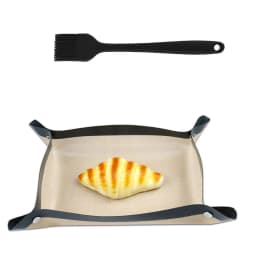 Heat-Resistant Leakage Silicone Baking Mat Sheet Nonstick Oven Mesh Pad Small Button Design Glass Fiber Bakeware Baking Mat