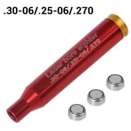 Red Dot Laser Bore Sight 12GA .223/5.56/.308/7.62/.30-06 Cartridge Boresight Brass Laser Bore Sighter Tactical Gun Accessories