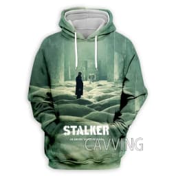 New Fashion Stalker Game 3D Printed Clothes Streetwear Men Hoodies Sweatshirt Fashion Hooded Long Sleeve Pullover Tops