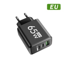 Fast Charging 65W USB-C Charger Charger PD Quick Charge 3.0 Wall For Phone Adapter For iPhone 16 Xiaomi POCO Samsung Oneplus