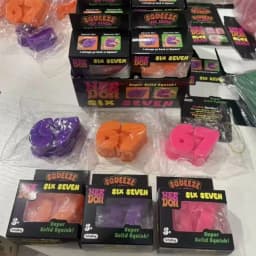 New NeeDoh 67 Styles TPR Fidget Squeeze Toys Squirrel Squishies Anti Stress Sensory Mochi Squishy Decompression Toy