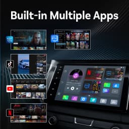 OTTOCAST Play2Video Ultra Carplay Ai Box Wireless Android Auto Adapter Built in Youtube Netflix For VW Benz Ford 99% of Cars