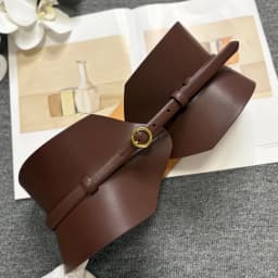 Dual use quality leather waistband for slimming, exquisite and ultra wide leather waist belt, personalized waistband accessories