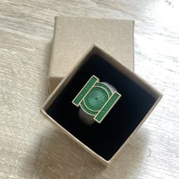 Hot Luminescent Effect Green Lantern Ring Cosplay High Quality Metal Ring For Men Metal Finger Jewelry Accessories
