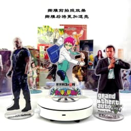Gta 5 Game Acrylic Figure Display Stand Model Plate Double Sided Cartoon Design Wholesale Friends Girl Gift Ornaments Keychain