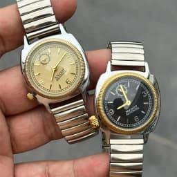 Classic Style Elastic Spring Strap Watch with Large Digital Quartz Watch for Men and Women, Father Mother's Day Gift Watch