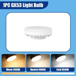 Led Spot GX53 Ceiling Lamp Indoor Decor Track Light Rotatable Spotlight For Living Room Bedroom Store Chandelier LED Spot Lights