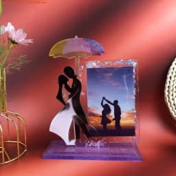 DIY Couple Shaped Epoxy Resin Frame Mold Creative Picture Frame Mould Ideal for Home Decors and Unique Gift Making