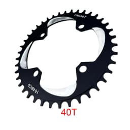 104 BCD MTB Kid Children Mountain Bike Crank Set Single Speed Crankset 127 140 152 160 165 175mm Square Taper 40/42T Chainring