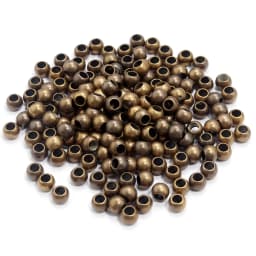 20-100Pcs/Lot 4-14mm High Quality CCB Round Beads Big Hole Bead Spacer Loose Bead For DIY Crafts Ornamen Making Clothing Accesso