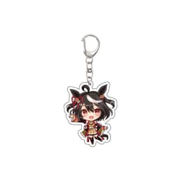 55MM Anime Pretty Derby Keychain Oguri Cap Special Week Silence Suzuka Tokai Teio Key Chain Acrylic Model Plate Christmas Gifts