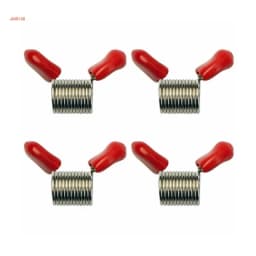 Essential Jewelry Making Tool Stringing Bead Stoppers Spring End Fasteners Alloy Material Perfect for Beading Bracelets