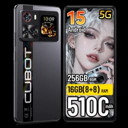 [Shipping From Poland] Cubot X100 Android 15 5G Smartphone 6.88" 16GB(8+8) RAM 256GB ROM 64MP 5100mAh 33W NFC Mobile Phone