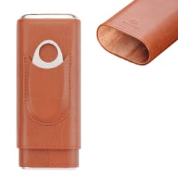 GALINER Luxury Cigar Box With Cutter Clipper Professional Portable Humidor Leather Tube Cigar Case Travel