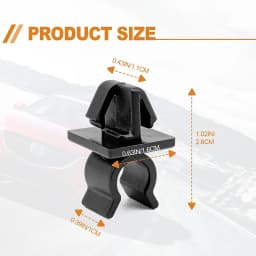 10Pcs Car Hood Prop Rod Clip Auto Fastener Hood Bonnet Prop Rod External Testing For HOOD Vehicle Car Accessories