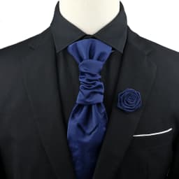 New Men's Premium Paisley Tie Brooch Set Red Black Blue Ajustable Neck Tie Luxury Classic Suit Tuxedo Groom Wedding Accessories