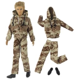 1 Set Doll Clothes Outfit for 12 inch Ken Doll Many Style for Choice A02