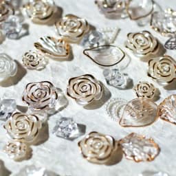 Red Rose Tea Flower Cream Filled DIY Handmade Barbecue Pain Decorative Accessories Packaging Material Fashion Jewelry Parts
