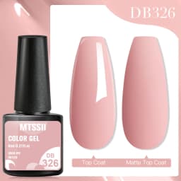 Mtssii Macaron Gel Nail Polish Spring Summer Candy Pink Blue Color For Manicure Semi Permanent Soak Off Nail Art Gel Varnishes