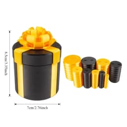 Annoying Nested Screw Gift Box Money Puzzle Box, 10 Layer Reusable Prank Gift Boxes for Birthday, Christmas & Fun Party