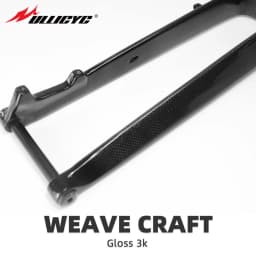 Java 3K Carbon MTB Fork,Straight Tube 100/110mm TA Thru Axle,26/27.5/29in MTB Bicycle Fork