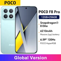 Global Version POCO F8 Pro 5G Snapdragon® 8 Elite 6.59" 120Hz POCO HyperRGB AMOLED Display 50MP camera with OIS Smartphone