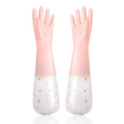 Waterproof Housework Cleaning Gloves Kitchen Cleaning Latex Household Dishwashing Laundry Gloves Wear Resistant Rubber Gloves