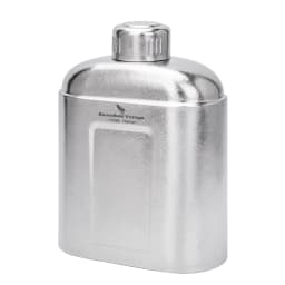 Boundless Voyage Titanium Bottle with Carry Bag 1.1L Open Flame Heating Canteen Camping Leakproof Drinkware for Hiking Ti3012D