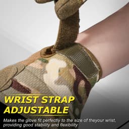 TouchScreen Tactical Gloves Camouflage Paintball Shooting Airsoft Combat Hunting Shock-proof Full Finger Glove Bicycle Men Women