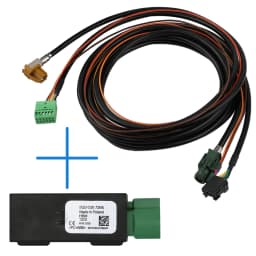 For VW Golf 7 MK7 VII For Passat B8 CarPlay Media USB AUX Switch MIB2 MDI USB AMI Adapter Plug Socket 5Q0035726E 5G0035222E