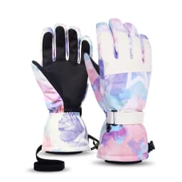 Men Women Outdoor Thick Gloves Winter Warm Windproof Waterproof Touch-Screen Fleece Non-slip Gloves