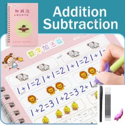 Montessori Copybook Reusable Hand-Painted Magic Toddler Calligraphy Children's Notebook Kid Groove Handwriting Writing Gifts