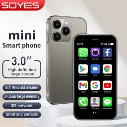 ONEMYTH SOYES XS15 Mini Smartphone Android 8.1 WCDMA 3G 2GB RAM 16GB ROM Bluetooth WIFI Dual Sim Card Samall Mobile Phone