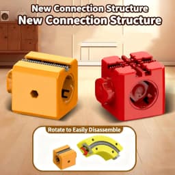 51PCS Magical Track Train USB Rechargeable 3D Building Tracks Cube Rails STEM Educational Toys Christmas Birthday Gift