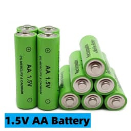 3000mAh 1.5V AA battery, suitable for remote controls, mice, computers, toy watches, etc. AA 1.5V rechargeable batteries.