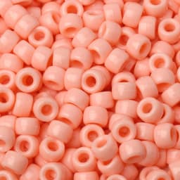 100pcs Luminous Pony Beads 6x9mm Acrylic Beads Big Hole Spacer Beads For Diy Craft Jewelry Charms Bracelets Making Hair Supplies