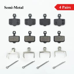 Semi-Metal 2/4/12Pairs E-Scooters & MTB Brake Pads For Sram Level Elixir Nutt Kugoo G1 Dualtron Thunder VSETT 10+ Zero 8X 10X