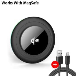 30W Wireless Charger LED Phone Charger Stand Suitable for IPhone17 -12 Pro Max 8 - Fast Charging Base for Xiaomi Samsung S25 26