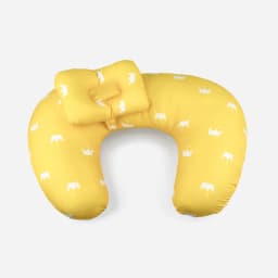 Nursing Pillow U-Shaped - Multifunctional with Removable, Machine Washable Cover - Waist & Neck Support for Breastfeeding