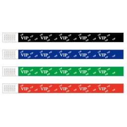 100pcs Count Daily Identification Bracelets Disposiable Tickets Admission Paper Tyvek Wristbands For VIP/ Monday/Saturday