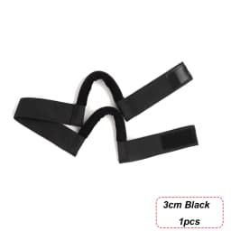 3pcs/1pcs New Arrival Comfortable Lace Melt Wig Band - Adjustable, Ear Protection, 3cm Width, Black, for Wig Edge Security